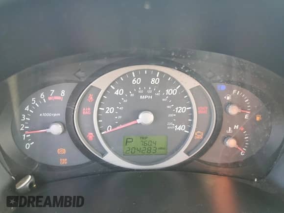 2005 Hyundai Tucson GLS с VIN KM8JN12D55U117418, выставлен на аукционе Copart как лот 70779795 с пробегом 204 283 миль миль и Списание • Salvage title. История ставок и продаж доступна на DreamBid. Изображение 9.