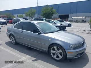 2004 BMW 3 Series 325Ci with VIN WBABD334X4PL01740, listed as a IAAI auction lot 42046401 with 198,309 mi miles and . Bid and sale history available at DreamBid. Image 1.