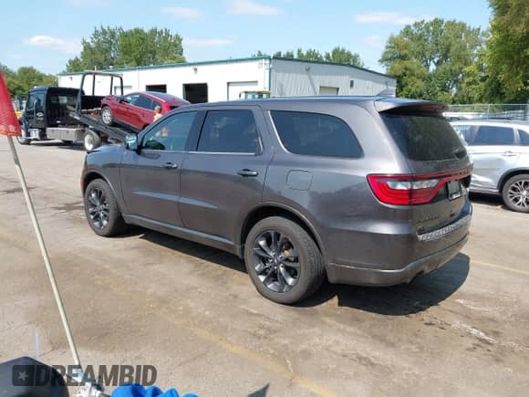 2021 Dodge Durango GT Plus with VIN 1C4RDJDG0MC663243, listed as a IAAI auction lot 43175541 with 65,215 mi miles and . Bid and sale history available at DreamBid. Image 3.