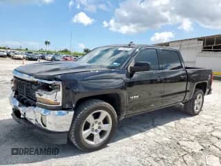 2017 Chevrolet Silverado 1500 LT with VIN 3GCPCREC3HG347763, listed as a Copart auction lot 83760005 with 77,892 mi miles and Salvage title. Bid and sale history available at DreamBid. Image 1.