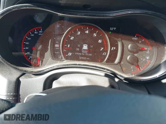 2018 Dodge Durango SRT with VIN 1C4SDJGJ6JC416538, listed as a IAAI auction lot 41440038 with 67,650 mi miles and . Bid and sale history available at DreamBid. Image 7.