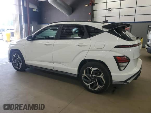 2024 Hyundai Kona N Line with VIN KM8HA3A34RU061508, listed as a Copart auction lot 68426345 with 40,784 mi miles and Clean title. Bid and sale history available at DreamBid. Image 2.