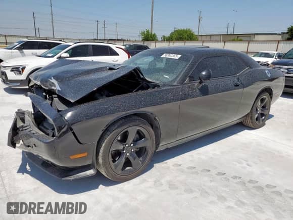 2014 Dodge Challenger R/T Plus with VIN 2C3CDYBT0EH122467, listed as a Copart auction lot 58392365 with 136,793 mi miles and Salvage title. Bid and sale history available at DreamBid. Image 1.
