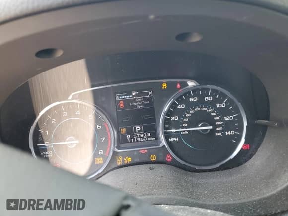 2017 Subaru Forester Touring with VIN JF2SJAWC2HH558055, listed as a Copart auction lot 65933405 with 111,950 mi miles and Salvage title. Bid and sale history available at DreamBid. Image 9.