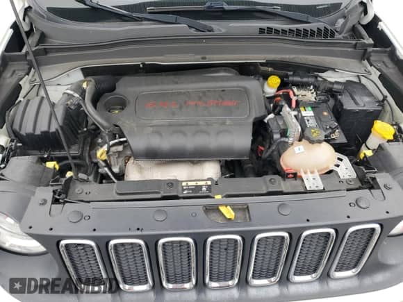 2018 Jeep Renegade Altitude with VIN ZACCJABB2JPH74664, listed as a Copart auction lot 84031315 with 82,735 mi miles and Salvage title. Bid and sale history available at DreamBid. Image 12.
