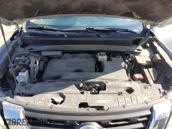 2017 Nissan Pathfinder S with VIN 5N1DR2MM3HC672902, listed as a Copart auction lot 90045745 with 141,165 mi miles and Salvage title. Bid and sale history available at DreamBid. Image 12.