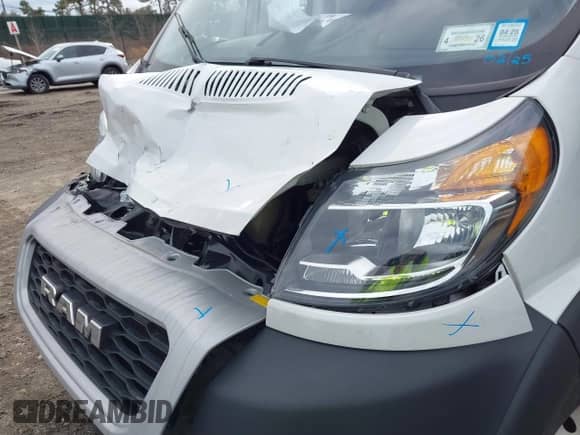 2021 Ram ProMaster Cargo with VIN 3C6LRVAGXME559894, listed as a IAAI auction lot 41709783 with 94,750 mi miles and . Bid and sale history available at DreamBid. Image 18.