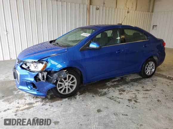 2017 Chevrolet Sonic LT with VIN 1G1JD5SH5H4157321, listed as a Copart auction lot 44606665 with 119,445 mi miles and Salvage title. Bid and sale history available at DreamBid. Image 1.