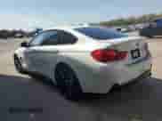 2017 BMW 4 Series 440i with VIN WBA4E3C54HG186878, listed as a Copart auction lot 54715215 with 53,662 mi miles and Salvage title. Bid and sale history available at DreamBid. Image 2.