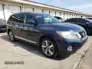 2014 Nissan Pathfinder S with VIN 5N1AR2MN0EC615614, listed as a Copart auction lot 80532005 with 132,601 mi miles and Salvage title. Bid and sale history available at DreamBid. Image 4.