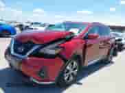 2021 Nissan Murano SV with VIN 5N1AZ2BJ6MC128674, listed as a IAAI auction lot 42807054 with 85,598 mi miles and . Bid and sale history available at DreamBid. Image 21.