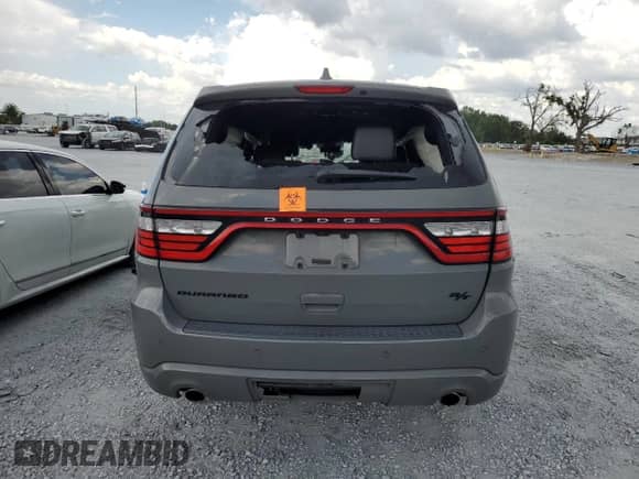 2019 Dodge Durango R/T with VIN 1C4SDHCTXKC806477, listed as a Copart auction lot 68777455 with Not provided miles and Non repairable. Bid and sale history available at DreamBid. Image 6.