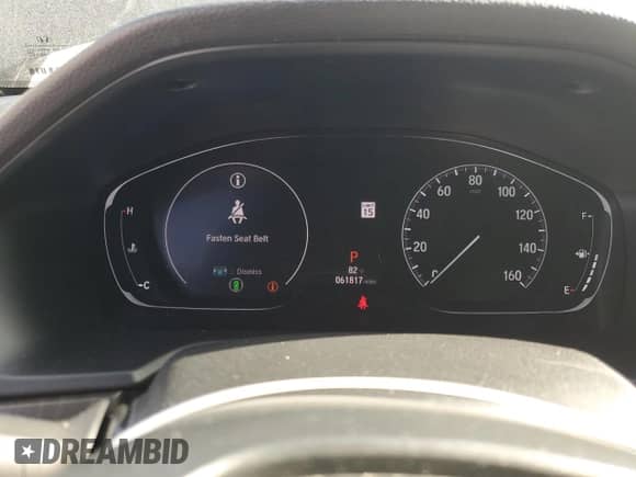 2020 Honda Accord EX-L with VIN 1HGCV2F51LA013112, listed as a Copart auction lot 63138705 with 61,817 mi miles and Salvage title. Bid and sale history available at DreamBid. Image 9.