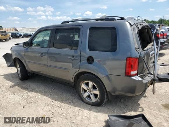 2009 Honda Pilot EX with VIN 5FNYF48429B000869, listed as a Copart auction lot 63580725 with Not provided miles and Salvage title. Bid and sale history available at DreamBid. Image 2.