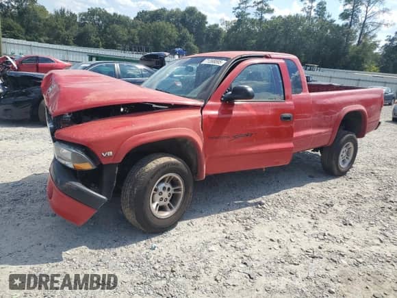 2000 Dodge Dakota Sport with VIN 1B7GG22N7YS710849, listed as a Copart auction lot 71398895 with Not provided miles and Salvage title. Bid and sale history available at DreamBid. Image 1.