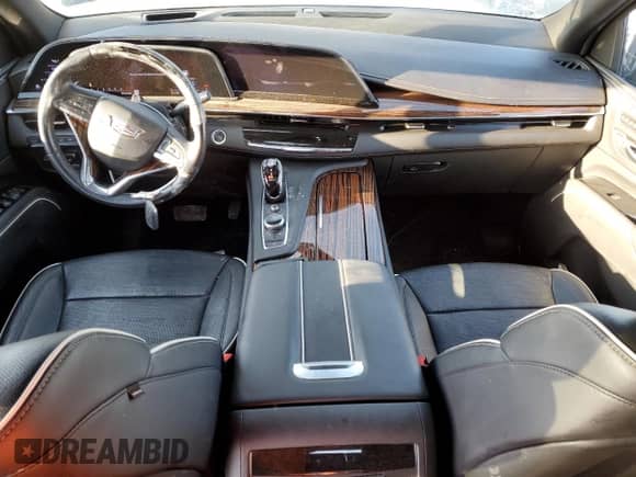 2022 Cadillac Escalade ESV Premium Luxury с VIN 1GYS4LKL9NR252591, выставлен на аукционе Copart как лот 84604034 с пробегом 45 494 миль миль и Списание • Salvage title. История ставок и продаж доступна на DreamBid. Изображение 8.