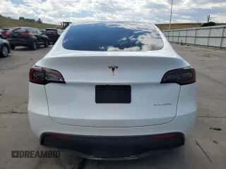 2023 Tesla Model Y Long Range with VIN 7SAYGAEE5PF592387, listed as a Copart auction lot 67555634 with 30,078 mi miles and Salvage title. Bid and sale history available at DreamBid. Image 6.