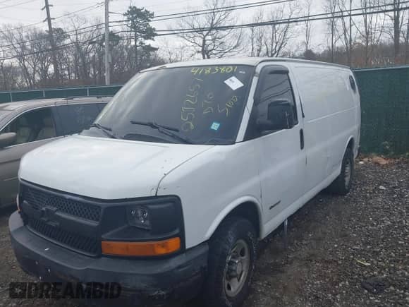 2005 Chevrolet Express Cargo с VIN 1GCHG35V951120353, выставлен на аукционе IAAI как лот 41803801 с пробегом Не указан миль и . История ставок и продаж доступна на DreamBid. Изображение 2.