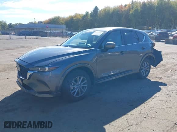 2025 Mazda CX-5 S Preferred with VIN JM3KFBCL9S0543334, listed as a IAAI auction lot 43375969 with 9,085 mi miles and . Bid and sale history available at DreamBid. Image 18.