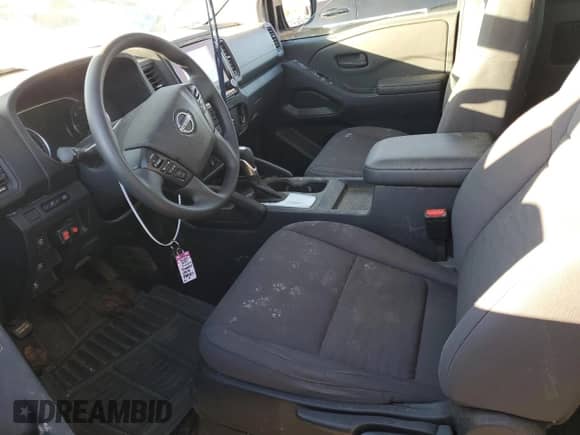 2024 Nissan Frontier S with VIN 1N6ED1CLXRN600575, listed as a Copart auction lot 42430725 with 29,390 mi miles and Salvage title. Bid and sale history available at DreamBid. Image 7.