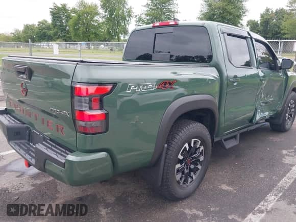 2023 Nissan Frontier SV with VIN 1N6ED1EK3PN642166, listed as a IAAI auction lot 43036612 with 12,295 mi miles and . Bid and sale history available at DreamBid. Image 4.