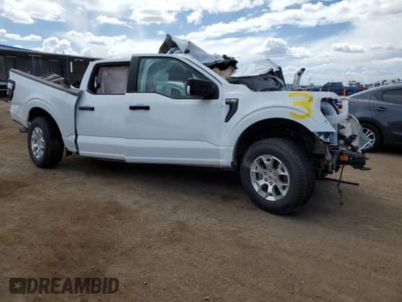 2024 Ford F-150 with VIN 1FTFW1P88RKE68960, listed as a Copart auction lot 54633825 with Not provided miles and Non repairable. Bid and sale history available at DreamBid. Image 4.