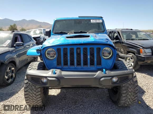 2022 Jeep Wrangler Unlimited Rubicon 392 с VIN 1C4JJXSJ8NW191218, выставлен на аукционе Copart как лот 67488165 с пробегом 86 210 миль миль и Списание • Salvage title. История ставок и продаж доступна на DreamBid. Изображение 5.