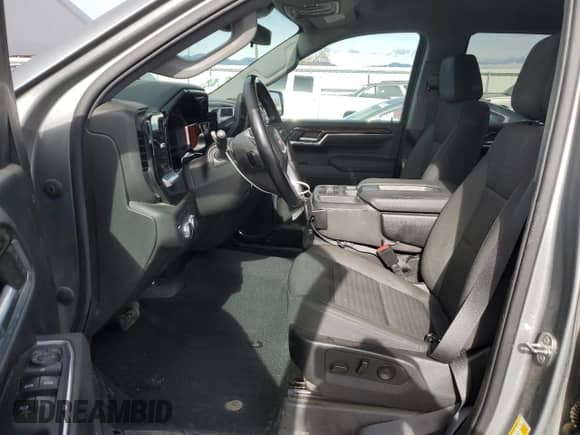 2023 GMC Sierra 1500 SLE with VIN 1GTUUBED4PZ167786, listed as a Copart auction lot 49710205 with 46,101 mi miles and Salvage title. Bid and sale history available at DreamBid. Image 7.