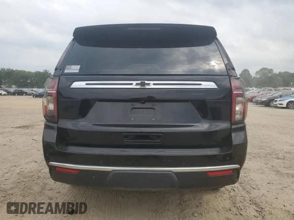 2022 Chevrolet Tahoe Commercial with VIN 1GNSKLED4NR218484, listed as a Copart auction lot 59113605 with 23,845 mi miles and Salvage title. Bid and sale history available at DreamBid. Image 6.