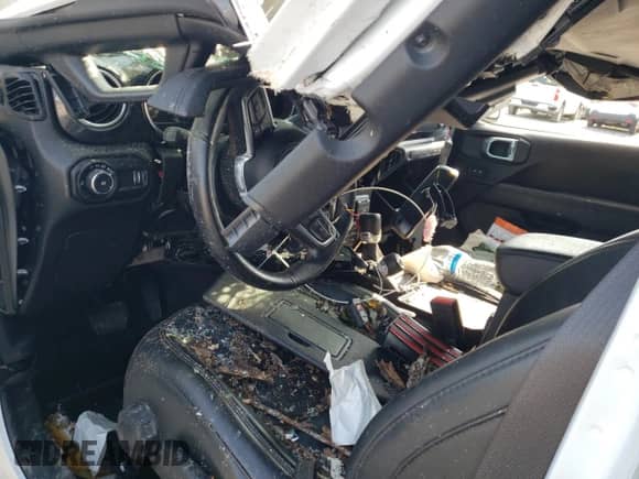 2023 Jeep Wrangler Rubicon 20th Anniversary with VIN 1C4JJXSJ4PW565990, listed as a Copart auction lot 59631365 with Not provided miles and Salvage title. Bid and sale history available at DreamBid. Image 8.