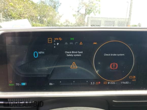 2024 Hyundai Ioniq 6 SE with VIN KMHM24AC1RA061520, listed as a Copart auction lot 55146915 with 19,680 mi miles and Salvage title. Bid and sale history available at DreamBid. Image 9.