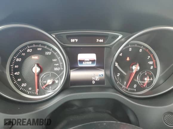 2018 Mercedes-Benz CLA 250 with VIN WDDSJ4GB3JN666378, listed as a Copart auction lot 81969625 with 62,888 mi miles and Clean title. Bid and sale history available at DreamBid. Image 9.