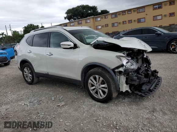 2016 Nissan Rogue SV с VIN KNMAT2MT0GP618156, выставлен на аукционе Copart как лот 82059155 с пробегом 87 875 миль миль и Списание • Salvage title. История ставок и продаж доступна на DreamBid. Изображение 4.