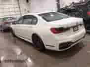 2022 BMW 7 Series 750i xDrive with VIN WBA7U2C03NCG89838, listed as a IAAI auction lot 42187695 with 27,443 mi miles and . Bid and sale history available at DreamBid. Image 3.