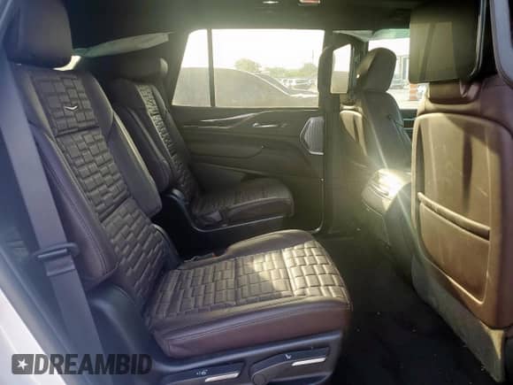 2023 Cadillac Escalade 4WD Sport Platinum with VIN 1GYS4GKL7PR556996, listed as a Copart auction lot 65221755 with 23,747 mi miles and Salvage title. Bid and sale history available at DreamBid. Image 11.