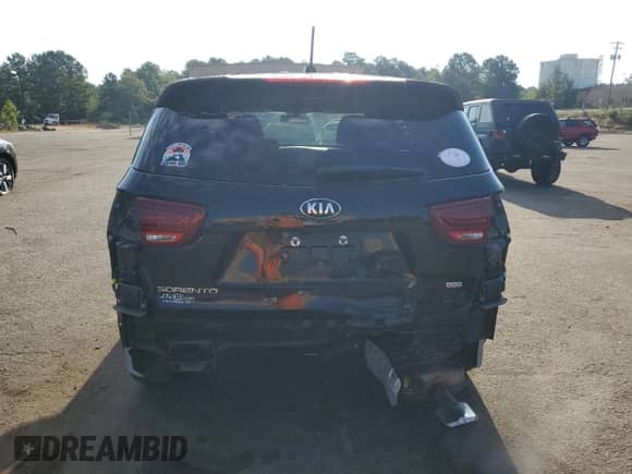 2019 Kia Sorento LX with VIN 5XYPG4A31KG554591, listed as a Copart auction lot 80297255 with 58,149 mi miles and Salvage title. Bid and sale history available at DreamBid. Image 6.