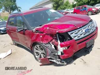 2018 Ford Explorer Limited z VIN 1FM5K7F83JGB13662, wystawiony jako IAAI lot #42582005 z przebiegiem 129 544 mil mil oraz . Historia ofert i sprzedaży dostępna na DreamBid. Obrazek 1.