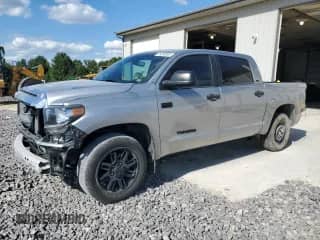 2021 Toyota Tundra SR5 with VIN 5TFDY5F1XMX999070, listed as a Copart auction lot 70269855 with 48,689 mi miles and Salvage title. Bid and sale history available at DreamBid. Image 1.