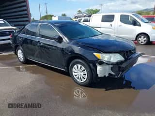 2014 Toyota Camry L with VIN 4T1BF1FK8EU313587, listed as a IAAI auction lot 41507593 with 159,887 mi miles and . Bid and sale history available at DreamBid. Image 1.