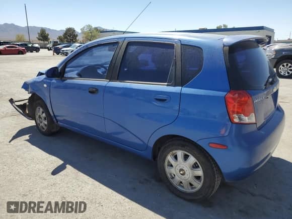 2005 Chevrolet Aveo LS с VIN KL1TD62695B303190, выставлен на аукционе Copart как лот 54049815 с пробегом 143 668 миль миль и Списание • Salvage title. История ставок и продаж доступна на DreamBid. Изображение 2.