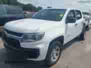 2021 Chevrolet Colorado 4WD Work Truck z VIN 1GCGTBEN1M1100422, wystawiony jako IAAI lot #42340467 z przebiegiem 87 158 mil mil oraz . Historia ofert i sprzedaży dostępna na DreamBid. Obrazek 2.