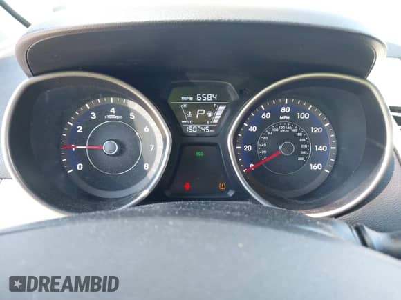 2016 Hyundai Elantra SE with VIN 5NPDH4AE3GH668433, listed as a IAAI auction lot 43178758 with 150,745 mi miles and . Bid and sale history available at DreamBid. Image 7.