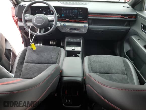 2024 Hyundai Kona N Line с VIN KM8HA3A36RU041051, выставлен на аукционе Copart как лот 59890474 с пробегом 2 910 миль миль и Списание • Salvage title. История ставок и продаж доступна на DreamBid. Изображение 8.