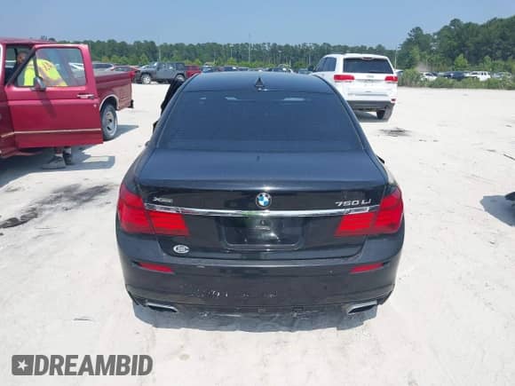 2013 BMW 7 Series 750Li xDrive with VIN WBAYF8C53DDE59223, listed as a IAAI auction lot 42602724 with 145,058 mi miles and . Bid and sale history available at DreamBid. Image 16.