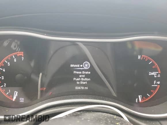 2020 Dodge Durango SXT with VIN 1C4RDJAG5LC223912, listed as a Copart auction lot 81940414 with 53,479 mi miles and Salvage title. Bid and sale history available at DreamBid. Image 9.