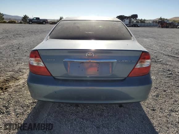 2003 Toyota Camry XLE with VIN JTDBE32K230163974, listed as a Copart auction lot 81673955 with 159,134 mi miles and Salvage title. Bid and sale history available at DreamBid. Image 6.