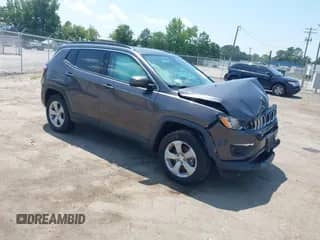 2021 Jeep Compass Latitude with VIN 3C4NJDBB2MT524610, listed as a IAAI auction lot 42701894 with 18,783 mi miles and . Bid and sale history available at DreamBid. Image 1.