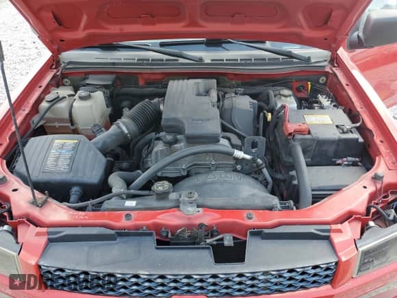 2008 Chevrolet Colorado Work Truck z VIN 1GCDT149188145858, wystawiony jako Copart lot #80709395 z przebiegiem 141 017 mil mil oraz Szkoda całkowita • Salvage title. Historia ofert i sprzedaży dostępna na DreamBid. Obrazek 11.