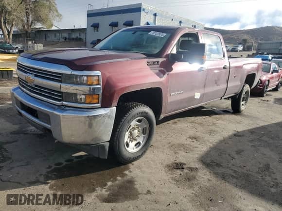 2017 Chevrolet Silverado 2500HD Work Truck with VIN 1GC1KUEG0HF194193, listed as a Copart auction lot 78153924 with Not provided miles and Salvage title. Bid and sale history available at DreamBid. Image 1.
