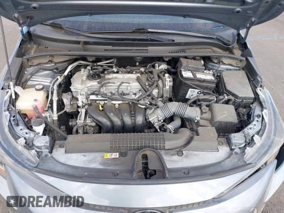 2021 Toyota Corolla LE with VIN JTDEPMAE7MJ147421, listed as a IAAI auction lot 43142290 with Not provided miles and . Bid and sale history available at DreamBid. Image 10.